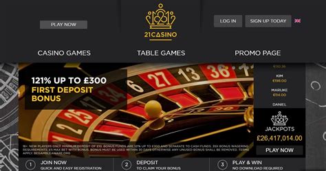 21.com casino bonus codes